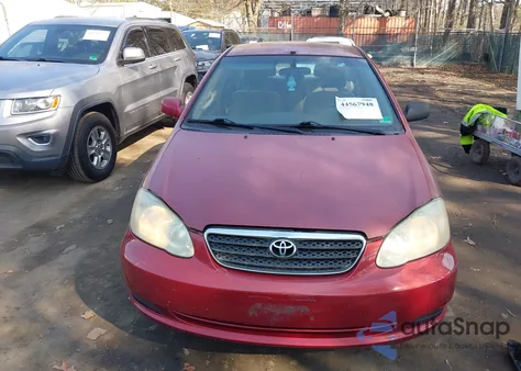 2006 Toyota Corolla Ce/Le/S из США, поврежденный, VIN 2T1BR30E76C574394